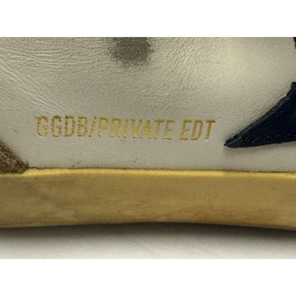 Golden Goose Mid Star Sneakers GGDB Private Edition Blue Star Italy Distresse - Picture 6 of 7